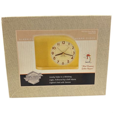1950 Moon Beam Big Ben Model 43000 Alarm Clock
