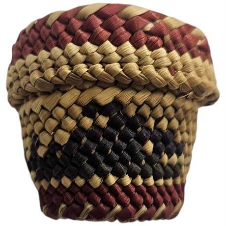 Vintage Nootka Miniature Basket