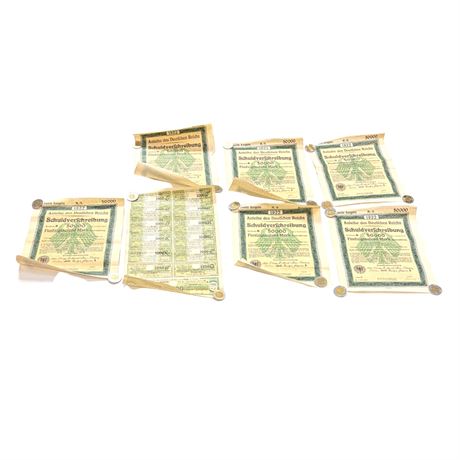 Assorted 1922 German Shares