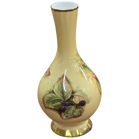 Aynsley Orchard Gold Bud Vase