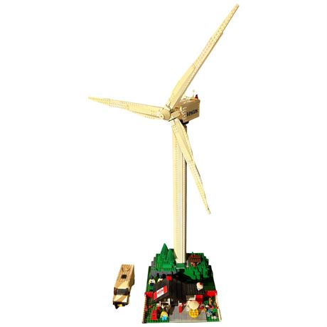 Lego Vestas Set With Working Windmill