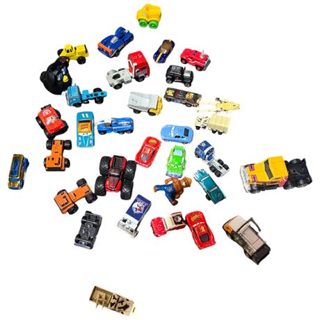 Assorted Miniature Toy Cars