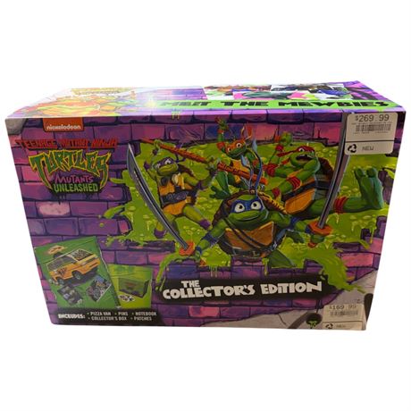Teenage Mutant Ninjas Turtle Mutants Unleashed Collectors Box
