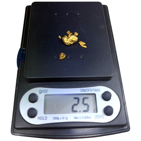 Vial Full Of Gold Nuggets
