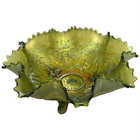 Vintage Carnival Glass Bowl