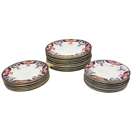 Approx 28 Pieces Of Royal Crown Derby "Imari"