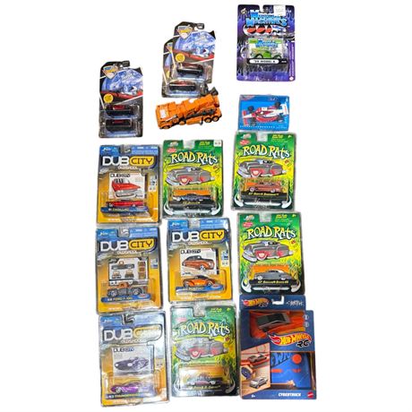 Assorted Miniature Collectible Cars, Dub City, Road Rats, Etc.