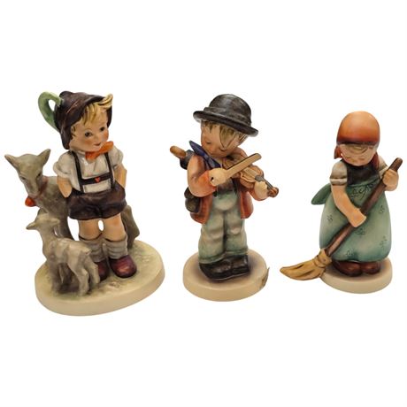 3 Vintage Hummel Figurines