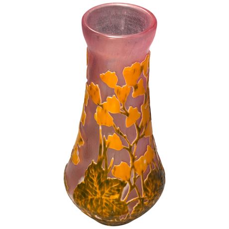 Vintage Galle Style Vase