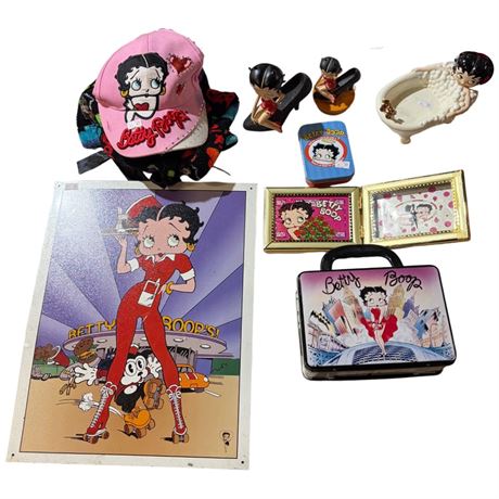 Assorted Betty Boop Collectibles