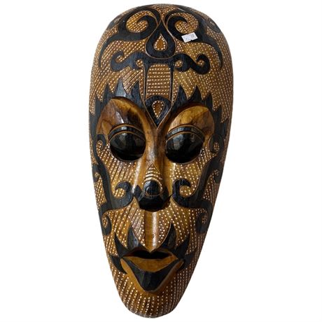 Large Carved African Mask