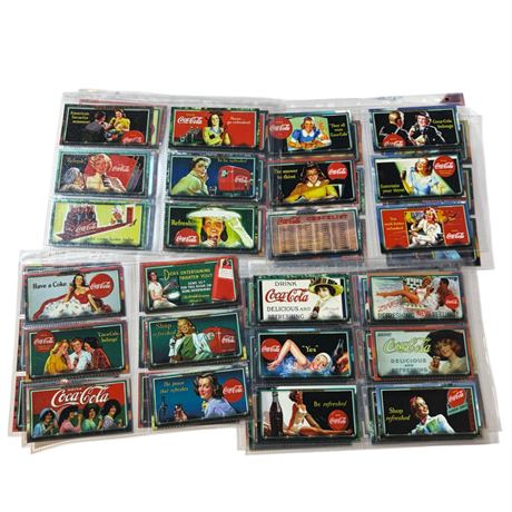 Assorted Coca Cola Trading Cards
