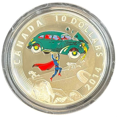 Royal Canadian Mint 2014 $10 Fine Silver Coin