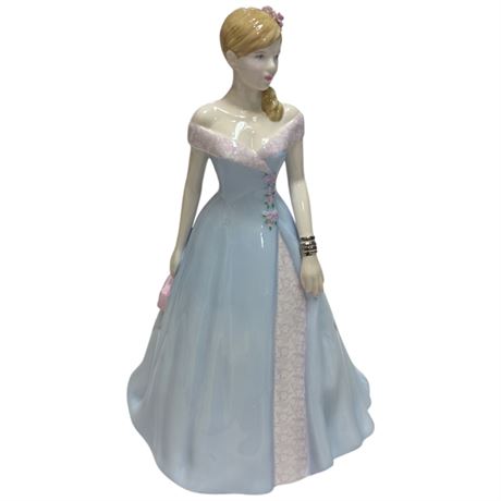 Royal Doulton Porcelain Figurine 'Charlotte' Signed In Original Box
