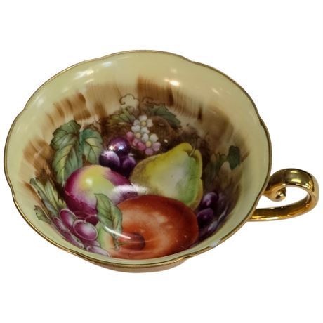 Vintage Hand Painted Fruit Tea Cup