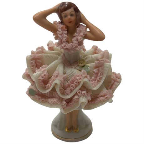 Vintage Dresden Porcelain Figurine