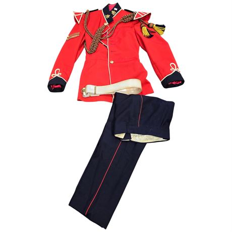 Vintage Ladies Marching Band Jacket & Pants