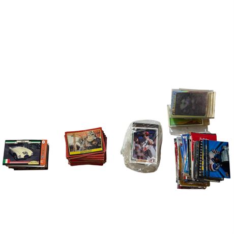 Assorted Cards, Hockey, Cars, Star Wars, Etc..