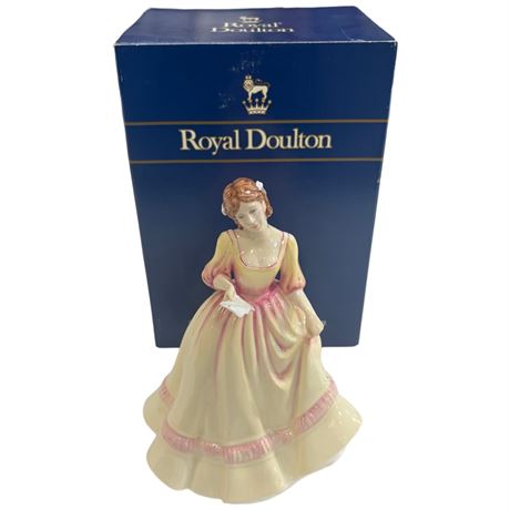 Royal Doulton Porcelain Figurine Yours Forever In Original Box