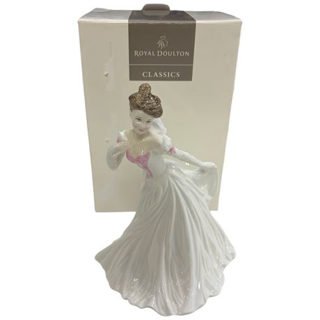 Royal Doulton Porcelain Figurine The Bride In Original Box