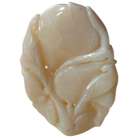 19Th Century Chinese Carved Australian Fire Opal