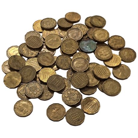 Assorted British Pence, Various Years