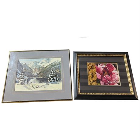 2 Framed Prints