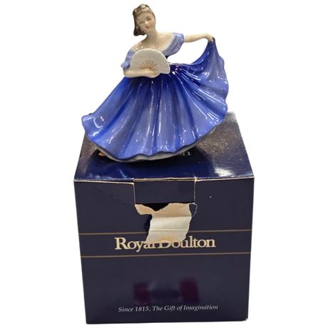 Vintage Royal Doulton Figurine "Elaine", With Original Box