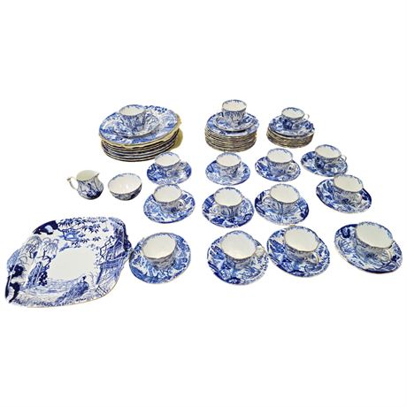 Approx 60 Pieces Of Royal Crown Derby "Mikado"
