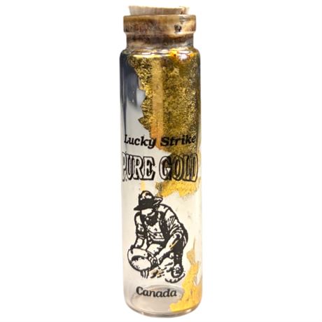 Lucky Strike Pure Gold Vial With Gold Leaf
