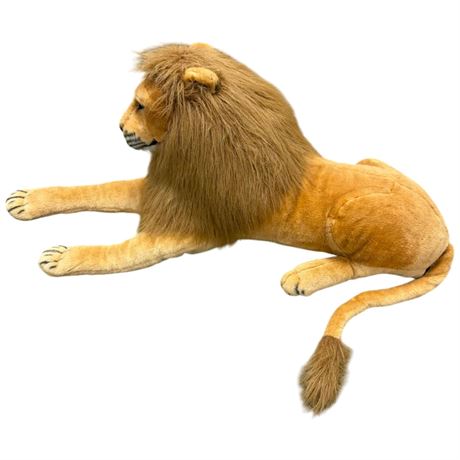 Large Melissa & Doug Vintage Stuffed Lion