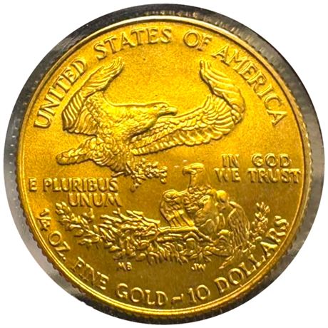 1986 United States $10 1/4 Oz Gold Coin