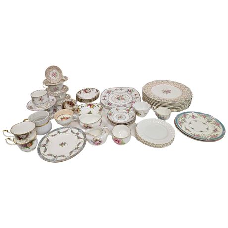 Assorted Queen Anne & Royal Albert