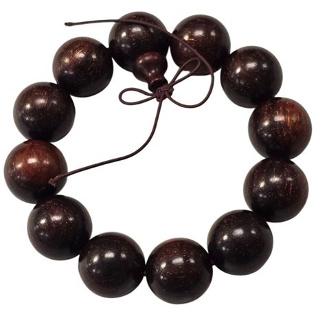 Huanghuali Beaded Bracelet
