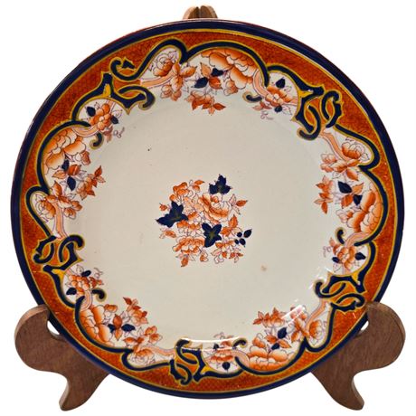 Late 19Th Century Debruder Bauscher Porcelain Plate