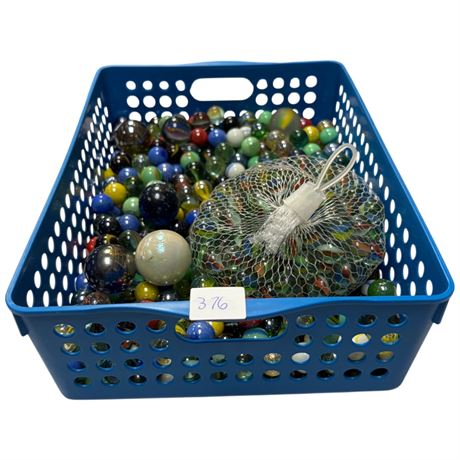 Assortment Of Vintage Marbles