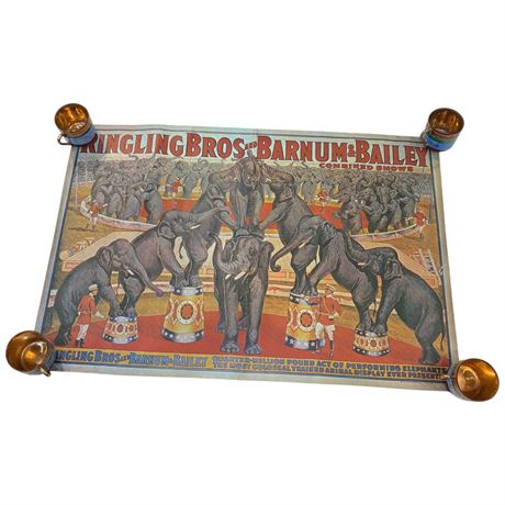 Ringling Bros. And Barnum & Bailey Combined Shows Print