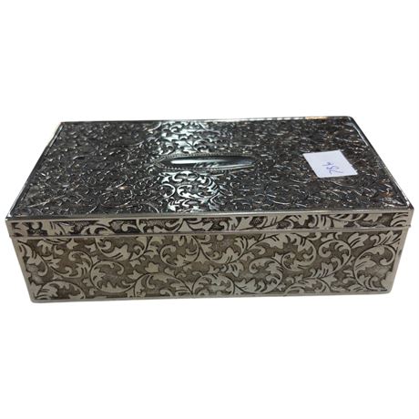 Ornate Silver Trinket Box