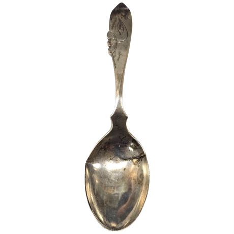 Vintage Hallmarked Sterling Silver Spoon