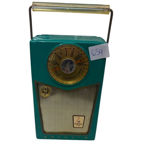 Vintage Emerson 8 Transistor Travel Radio, Model 888