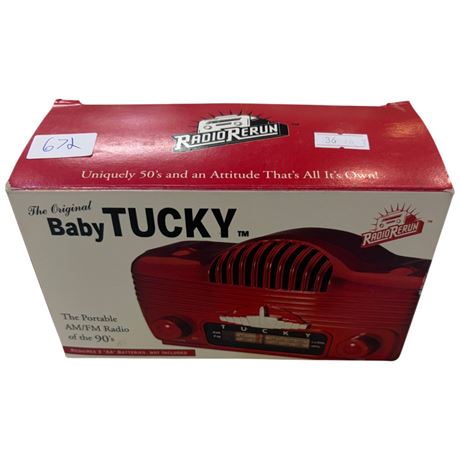 Radio Rerun Baby Tucky, In Original Box