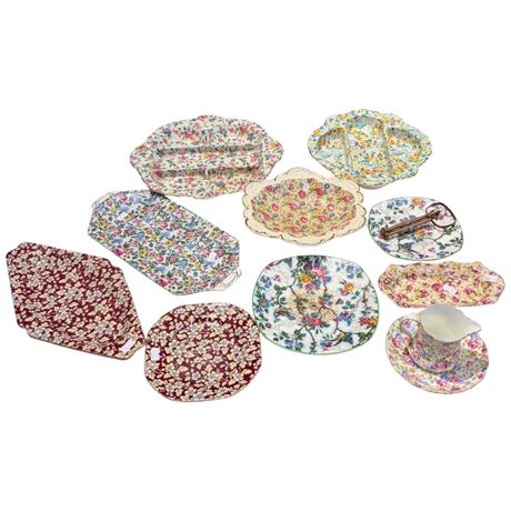 10 Pieces Of Chince Dishware