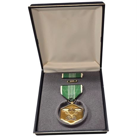Us Army Military Merit Medal In Case