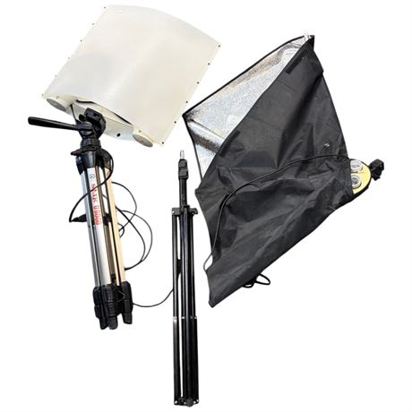Lighting Equipment, With Tripods