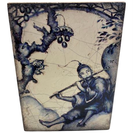 Sid Dickens Story Teller Porcelain Memory Block