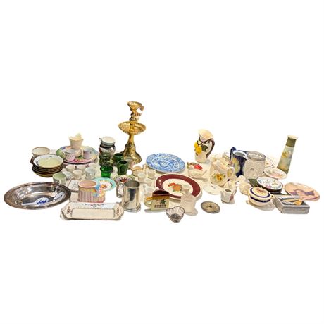 Assorted Collectible Dishware, Cups, Saucers, Etc..