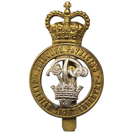 Vintage Princess Patricias Canadian Light Infantry Cap Badge