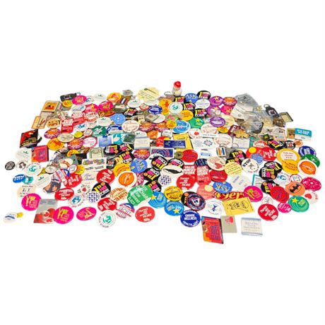 Large Assortment Of Vintage Pins