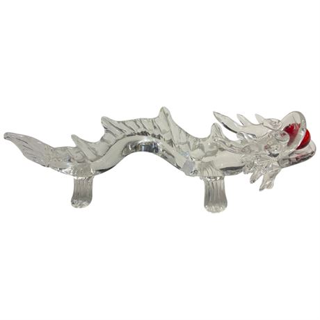 Vintage Art Glass Imperial Dragon