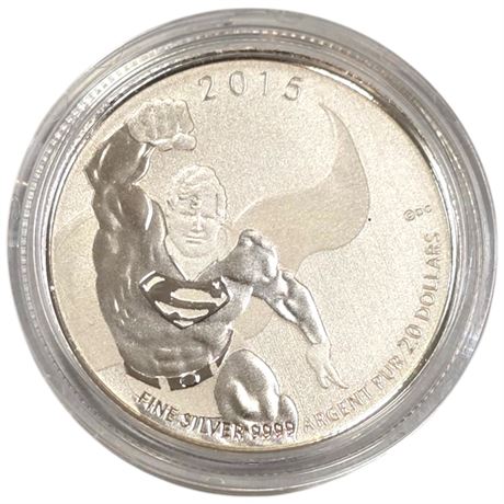 Royal Canadian Mint 2015 $20 Fine Silver Coin